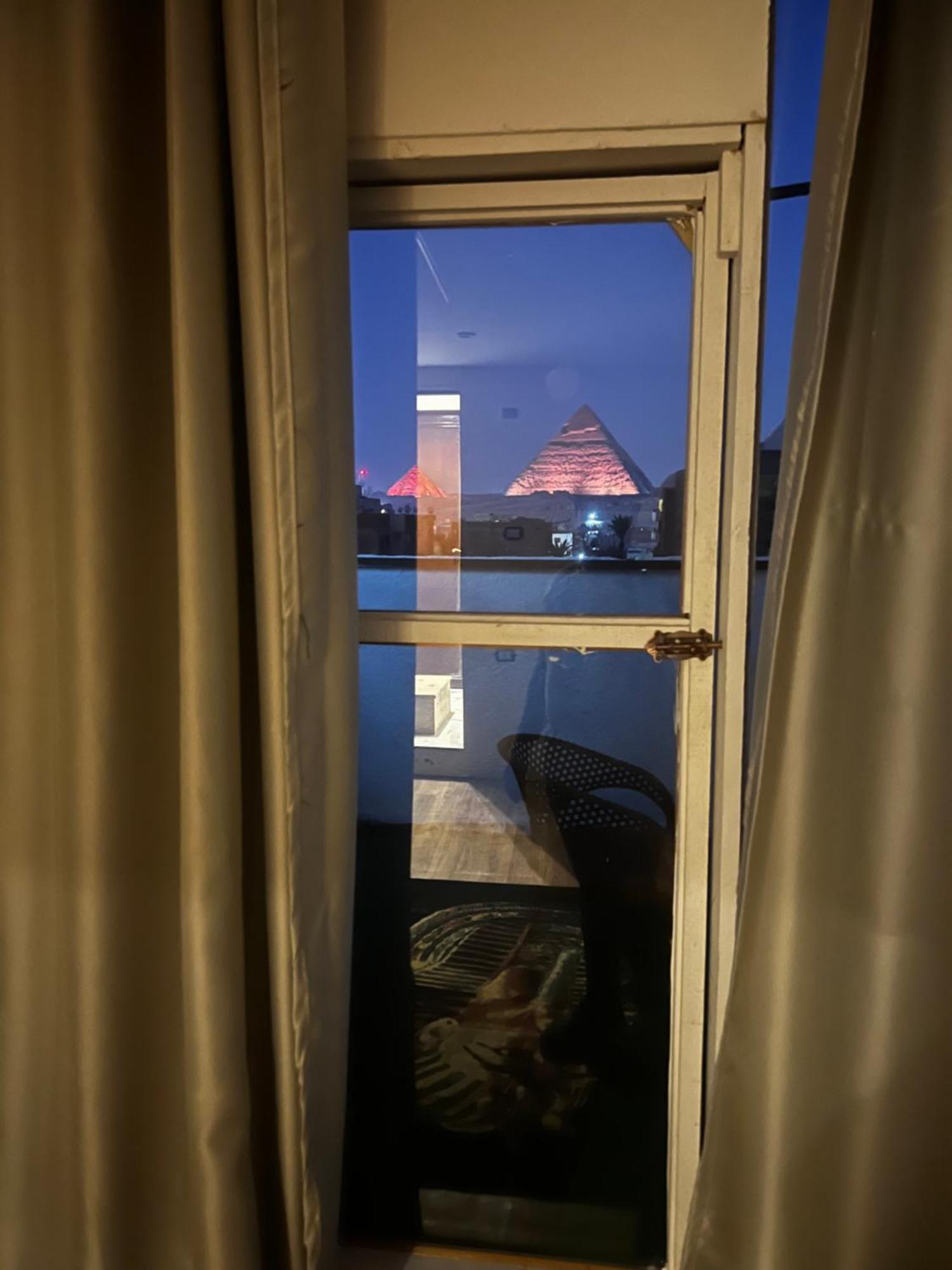 Piramide De Giza View Inn Kafret el-Gabal Exterior foto